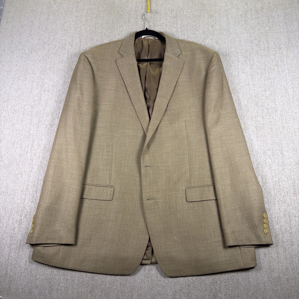 Lauren Ralph Lauren Men's Sport Coat Blazer Two Button Beige Tan 48L
